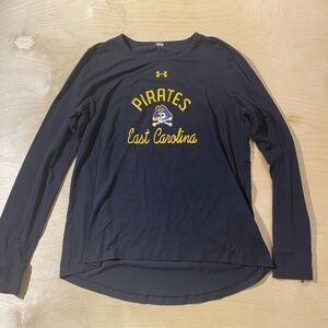 Under Armour Black Pirates East Carolina Tee XL (MV)